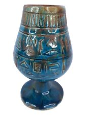 UNIQUE ANTIQUE ANCIENT EGYPTIAN Vase Eye of Horus with Magic Hieroglyphic picture