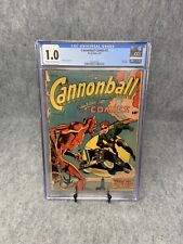 1945 Rural Home Cannonball Comics #2 CGC 1.0 CLASSIC DEVIL COVER picture
