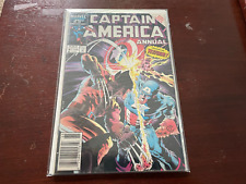 Captain America Annual #8 Mike Zeck Wolverine 1986 Marvel Comics FN picture