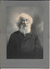 Rare Possible Walt Whitman ca. 1880's Large Cabinet Card Photo picture
