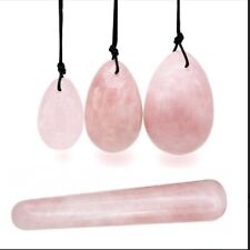 Natural Yoni Eggs Set and Massage Wand pink Women Kegel Exercise Strengthening picture