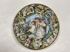 1993 Victorian Christmas Memories by John Grossman Christmas Angels Plate 8” picture