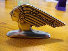 Gambles Hiawatha Bicycle Indian Head Fender Ornament (Replica) picture