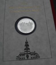1976 Official Bicentennial Day Commemorative Silver Medal and Signature Book--C picture