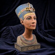 Authentic Queen Nefertiti Bust Replica - Ancient Egyptian Pharaoh Antiques picture