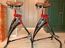 NEW - Vintage Schwinn Phantom Bicycle Bar Stools PAIR - Extremely Rare picture