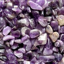 1/4 lb Tumbled Banded Amethyst Crystal Gemstones Purple rocks Stones minerals  picture