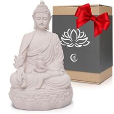 Enso Healing Medicine 10” Buddha Statue Home Decor for Meditation Altar Table picture