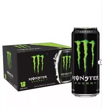 Monster Energy, Original, Energy Drink, 16 fl oz, 12pk Buy 2 Get Free Beef Jerky picture