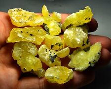 151 GM Glorious Natural Yellow Jelly Brucite Crystals Specimen From Pakistan picture