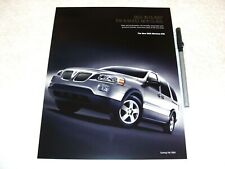 2005 Pontiac Montana SV6 - Dealership Brochure/Folding Flyer, Nice Condition picture