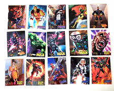 1998 Marvel Creators Collection 98 MCC BASE 72 CARD SET, No Checklist picture