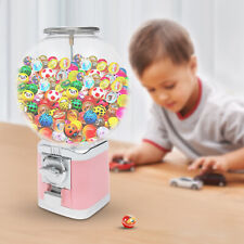 Pink Gumball Machine Coin Bank Big Capsule Toys Candy Dispenser Vending Machine picture