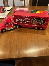 2000 Coca Cola Semi Truck Tractor Christmas Santa Pack Edition With Lights picture