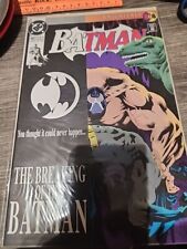  Batman  #497  (1993 , DC comics) Bane, Breaking Of Batman, KNIGHTFALL picture