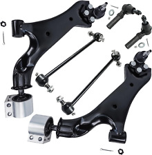 - Front Lower Control Arms W/Ball Joints + Sway Bar Links Outer Tie Rods for 201 picture