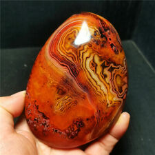 TOP 377G Natural Polished Banded Agate Crystal Madagascar Healing WD1255 picture