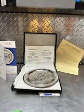 1972 N.C. Wyeth Collector's Plate Edition Sterling Silver with Box picture