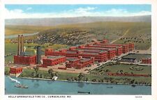 J55/ Cumberland Maryland Postcard c1910 Kelly-Springfield Tire Co Factory 162 picture