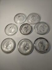 Glass Canning Jar Insert Lids Lot picture