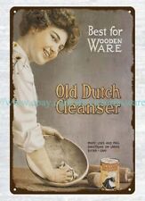Old Dutch Cleanser metal tin sign tavern bar home decor picture