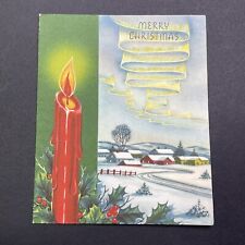 Antique 1910s UNUSED Christmas Postcard Greeting Card Roy Craft V2570 picture