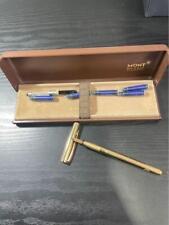Very good condition MONT BLANC 14K gold nib fountain pen with ink bonus 585 picture