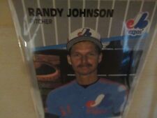 Randy Johnson Fleer 1989 Rookie  #381 HOF picture