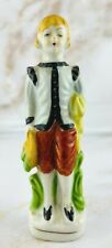 Vintage Porcelain Boy Figurine - Made In Occupied Japan - Rare Collectible picture