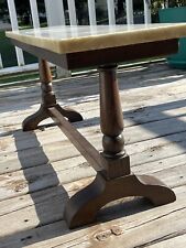 Antique Marble Table Bench / Foot Rest From Church Or Convent Very Heavy picture