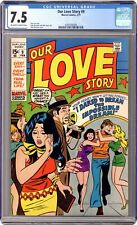Our Love Story #9 CGC 7.5 1971 4391056009 picture