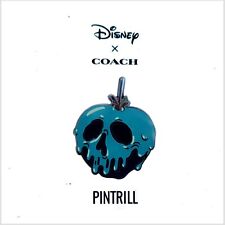 ⚡RARE⚡ DISNEY x COACH Poison Apple Disney Pin *BRAND NEW* LIMITED EDITION 🍎 picture