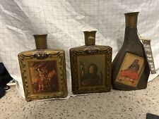 jim beam collectible decanters Lot Of 3 picture