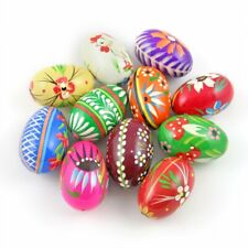Easter Hand-painted Wooden Eggs (Pisanki), Set of 7 picture
