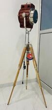 Nautical Hollywood Industrial Spotlight Floor Lamp Tripod Stand Home Decor picture