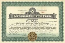 Medinah Athletic Club - Sports Membership Certificate - Sports Stocks & Bonds picture