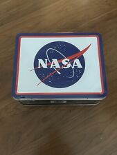NASA - United States Space Program Large Embossed Metal Lunch Box / Tin Tote picture