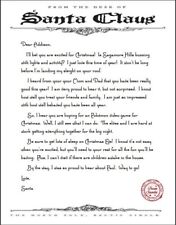 Personalized Christmas Letters From Santa to you kids picture