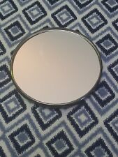Tiffany & Co. Hand Mirror Polished Silver Plated Compact with Leaf Design 3