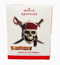 2013 Hallmark Pirates of the Caribbean Skull Ornament Musical He’s A Pirate LOOK picture