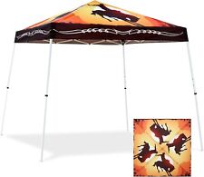 10x10 Slant Leg Pop-up Canopy Tent Easy One Person Setup Instant Outdoor Beach  picture