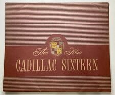 1938 Cadillac Sixteen Original Brochure Envelope Packet. Condition: EXCELLENT picture