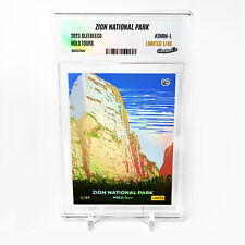 ZION NATIONAL PARK Card 2023 GleeBeeCo Ranger Naturalist Service #ZNRN-L /49 picture