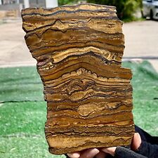 1.91LB Rare Natural Beautiful Yellow Tiger Crystal Mineral Specimen Healing picture