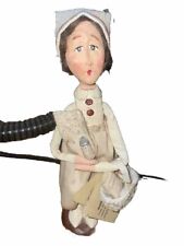Vintage Melancholy Dollies Sandy Harrison Folk Art Figurine Bad Hair Day Humor picture