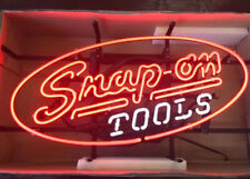 Snap On Tools Neon Sign Light Handcraft Artwork Bar Pub Wall Decor 24x20 picture