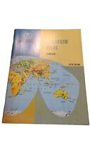 Rand McNally Classroom Atlas 1968 Vintage Maps World USA 5th Edition picture