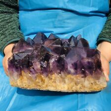 11.74LB Natural Amethyst Cluster Purple Quartz Crystal  Mineral Specimen 1283 picture