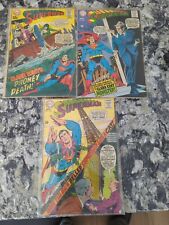 lot 3 issues DC Superman 208 209 210 picture