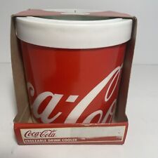 NOS Vintage Coca-Cola Freezable Drink Cooler Coke USA picture
